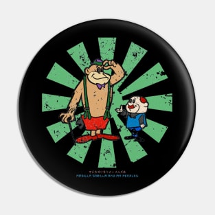 Magilla Gorilla And Mr Peebles Retro Japanese Pin