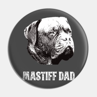 Dogue de Bordeaux Dad Pin