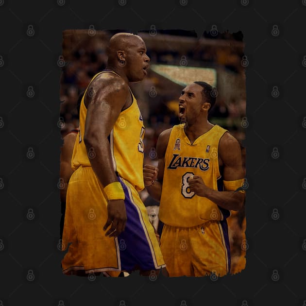 Shaquille O'Neal in Lakers by Milu Milu