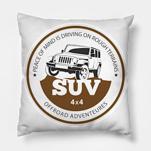 Offroad Adventures Pillow