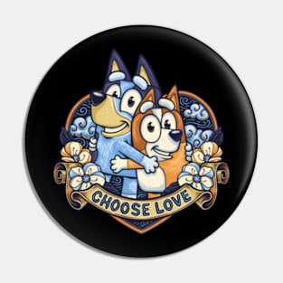 bluey love Pin