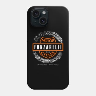 Fonzarelli Motorcycles - Tyres White Phone Case