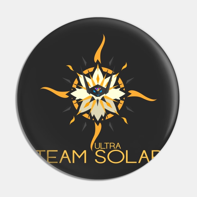 Join #TeamULTRASolar! Design by Hydros! T-Shirt Pin by Sheer Force Apparel