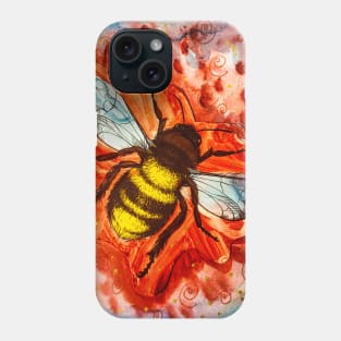 Bee Painting Phone Case