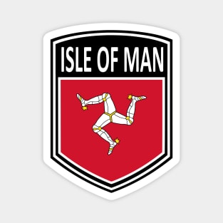 Flag Shield - Isle of Man Magnet