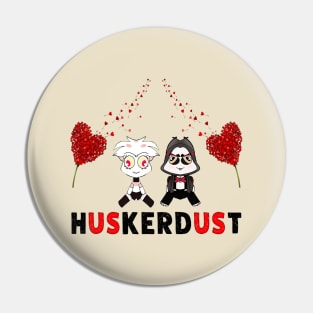 Cute And Chibi Hazbin Hotel Huskerdust Pin