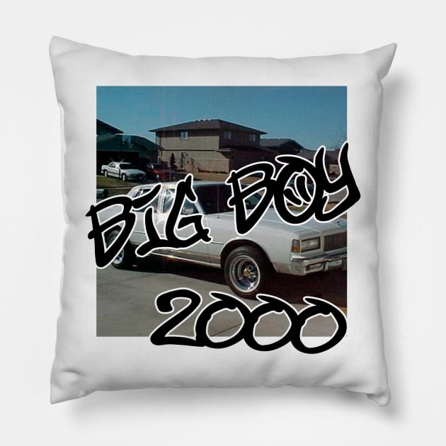 BIG BOY 2000 Pillow by BIG BOY STORE