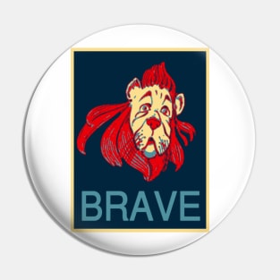 A Vote For Courage Pin