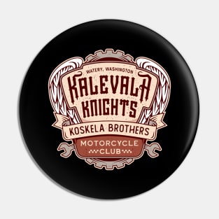 Watery Kalevala Knights Emblem Pin