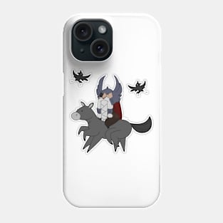 Odin with his grandson Phone Case