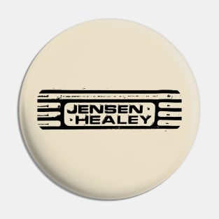 Jensen Healey 1970s classic car cam cover emblem black Pin