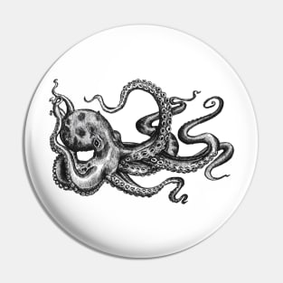 Kraken Octopus Pin