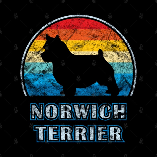 Norwich Terrier Vintage Design Dog by millersye