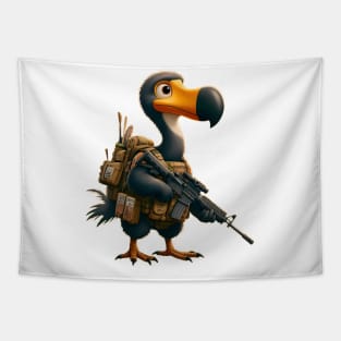 Tactical Dodo Bird Tapestry