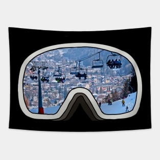 Armor class ski goggles Tapestry