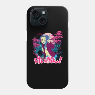 Jun's Fiery Guitar Solo K-On Rock n Roll Rebel Shirt Phone Case