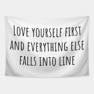 Love Yourself First Tapestry