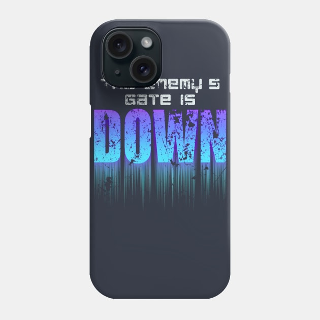 The Enemy's Gate is Down Phone Case by KittenKirby