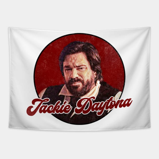 Jackie Daytona Lazlo Tapestry by karutees