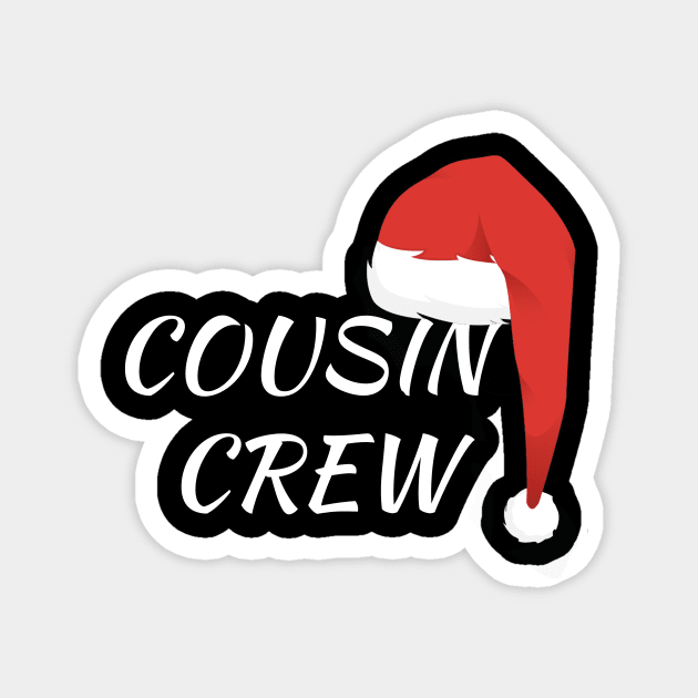 Cousin crew pajama gift christmas family Magnet by Flipodesigner