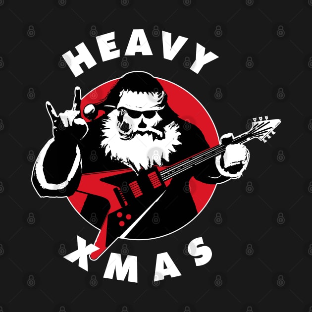 Heavy Xmax | Guitarist Santa Claus by TMBTM
