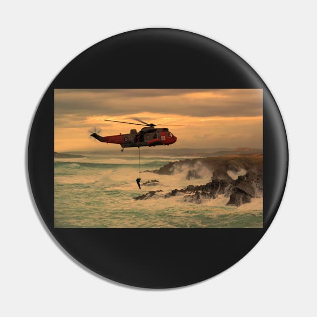 Royal Navy Rescue Pin by aviationart