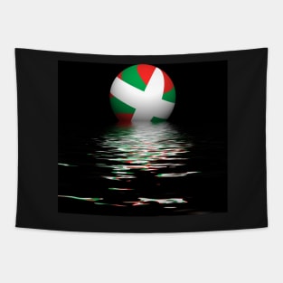 Basque flag setting / rising Tapestry