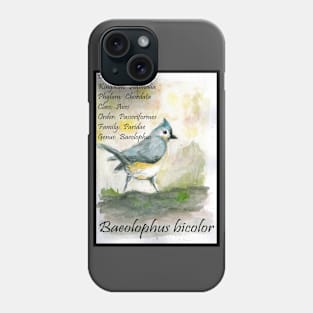 Tufted titmouse Phone Case