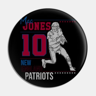 mac jones || new england patriots Pin