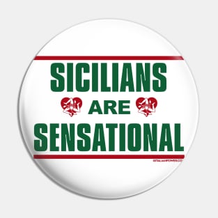 RETRO REVIVAL - Sicilians are Sensational Pin