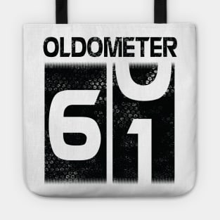 Oldometer Happy Birthday 61 Years Old Was Born In 1959 To Me You Papa Dad Mom Brother Son Husband Tote