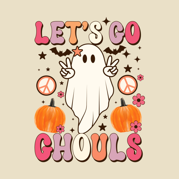 Let's Go Ghouls by LMW Art