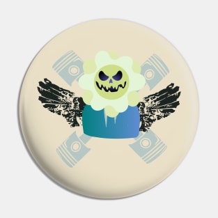 flower pumpkin Halloween design 2023 Pin