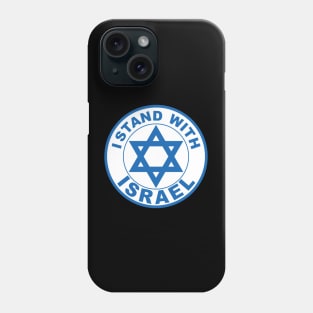 I Stand with Israel Phone Case