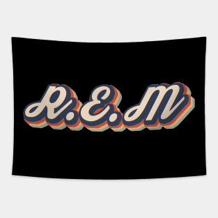 REM Retro Style Tapestry