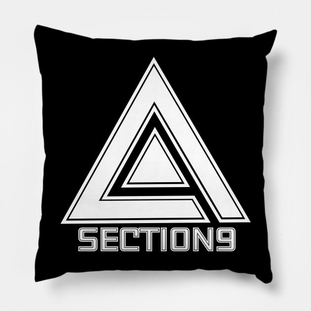 Ghost In The Shell SAC 2045 Section 9 Pillow by Vault Emporium