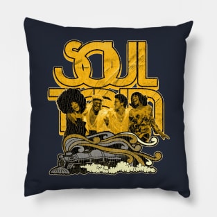 Soul Train Vintage Classic Gold Pillow