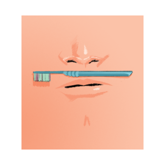 Toothbrush Mustache Mustache Mask Mask TeePublic