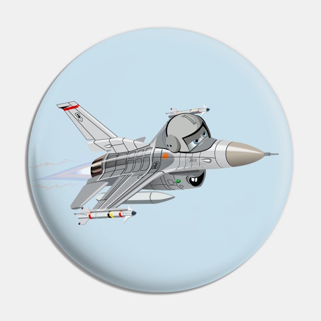 Cartoon Fighter Plane Pin by Mechanik