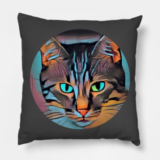 Alert mycat, revolution for cats Pillow