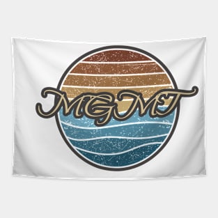 MGMT Retro Waves Tapestry