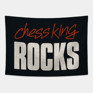 Chess King Rocks! Tapestry