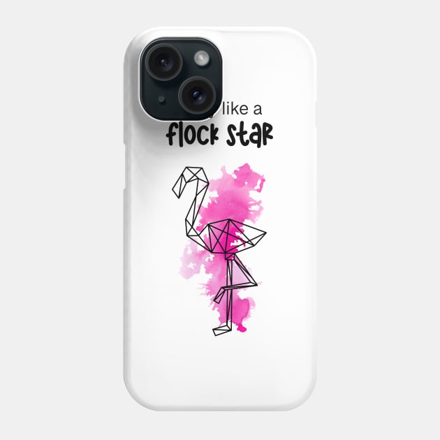 Party like a flock star! Phone Case by RosanneCreates