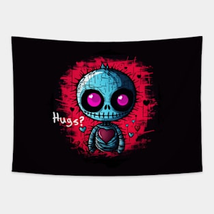 Zombie Hugs Tapestry