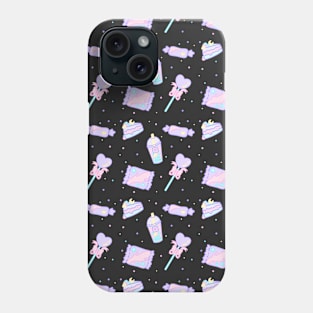 Pastel Sweets (Repeating pattern) Phone Case