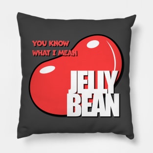 You Know What I Mean Jelly Bean Pillow