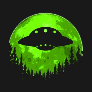 Ufo Moon T-Shirt