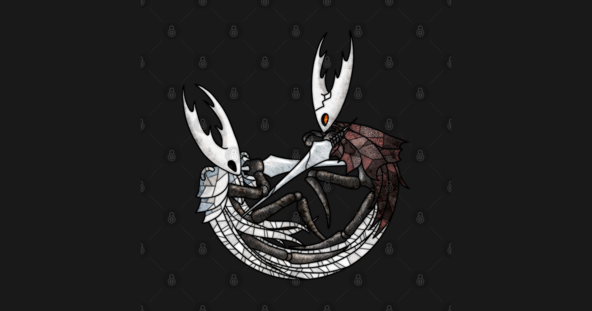 The pure vessel and the hollow knight Hollow Knight TShirt TeePublic