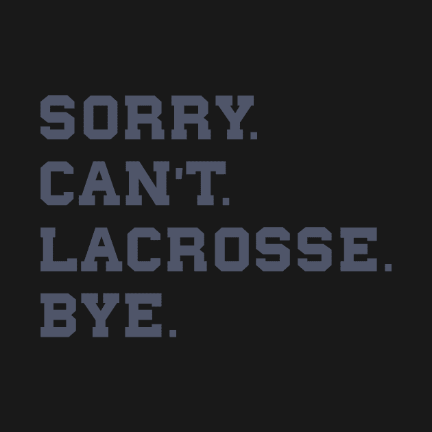 Lacrosse Funny Lax Player Goalie by Dr_Squirrel