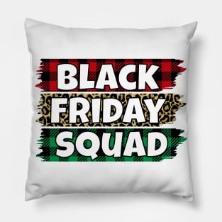 Black Friday Squad Pillow